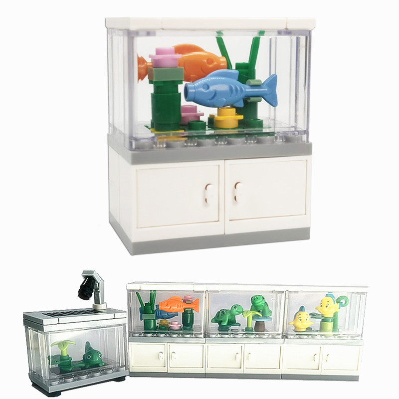 Aquarium Fish Lego - Строительные блоки: город, друзья, аквариум, MOC,
