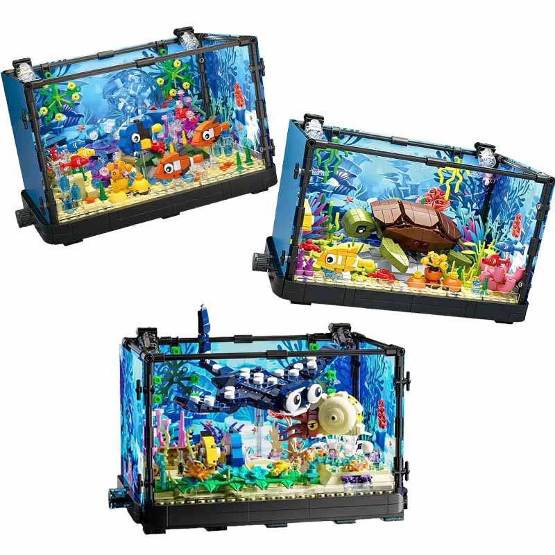 Aquarium Fish Lego - Набор строительных блоков для аквариума с