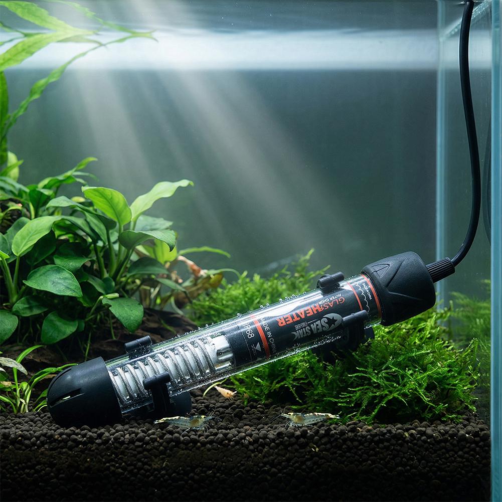 Aquarium Heater Submersible - Регулируемый термостат-нагреватель для аквариума, стеклянный погружной