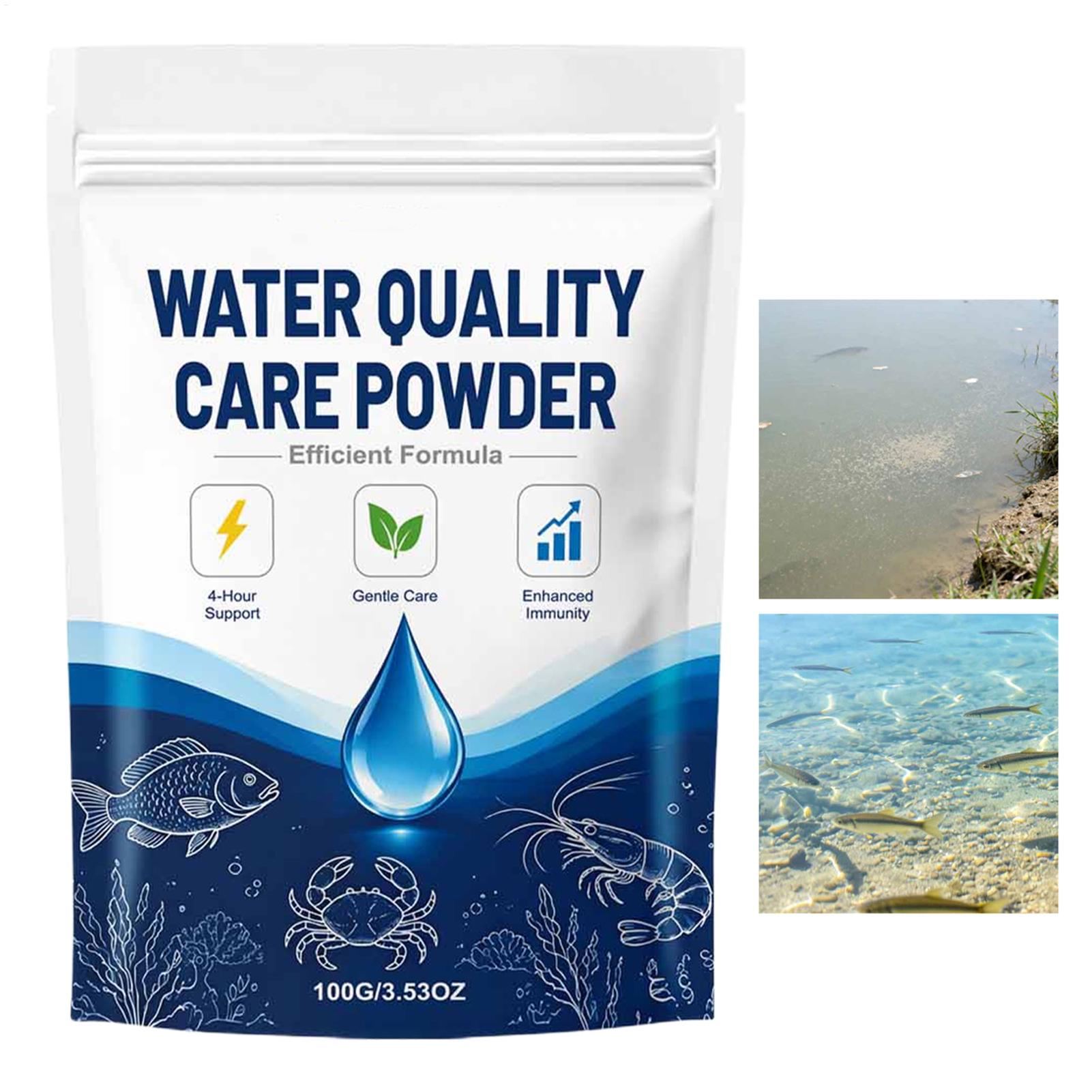 Cleaner Fish Aquarium - 100 г порошкового очистителя воды для