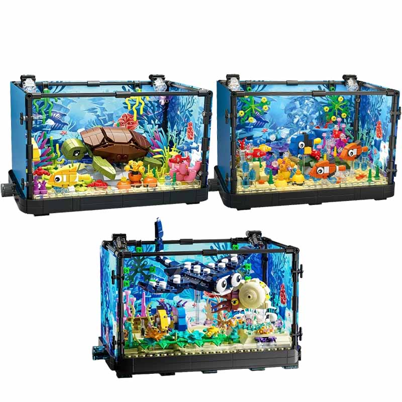 Aquarium Fish For Beginners - Набор строительных блоков для аквариума с