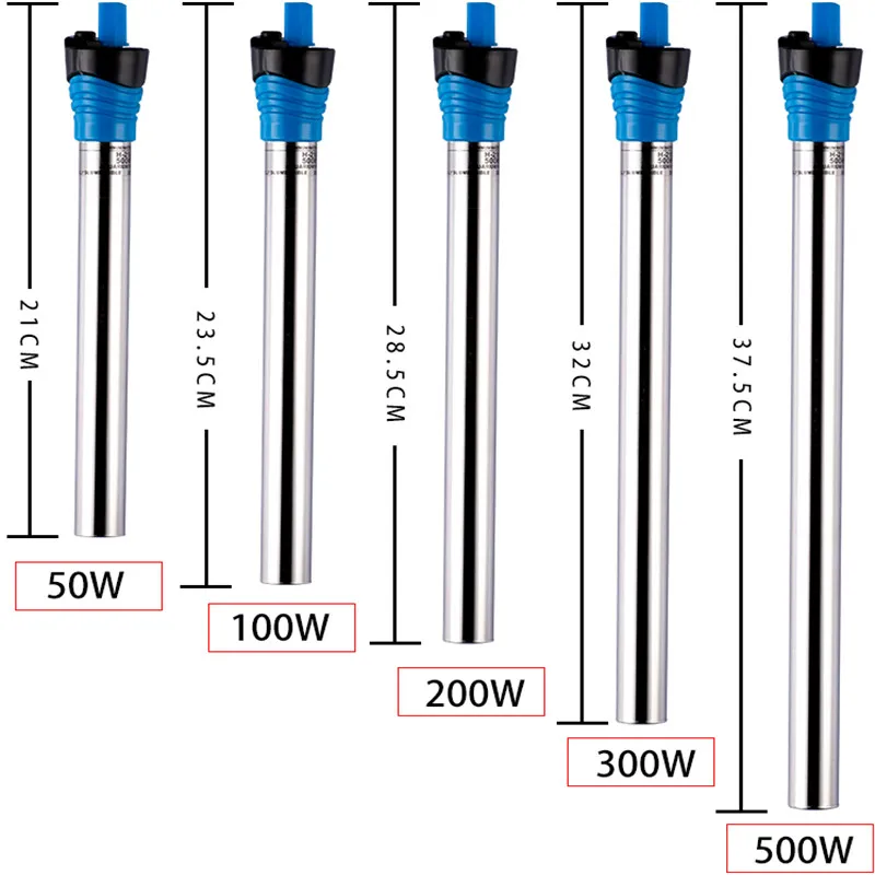 Aquarium Heater Submersible - Погружной нагреватель для аквариума, 50/100/200/300 Вт,