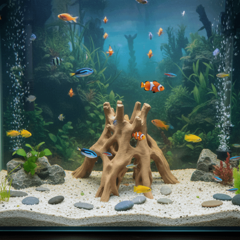 Уникальное 3D-печатное укрытие – обзор и цена Aquarium Fish Unique
