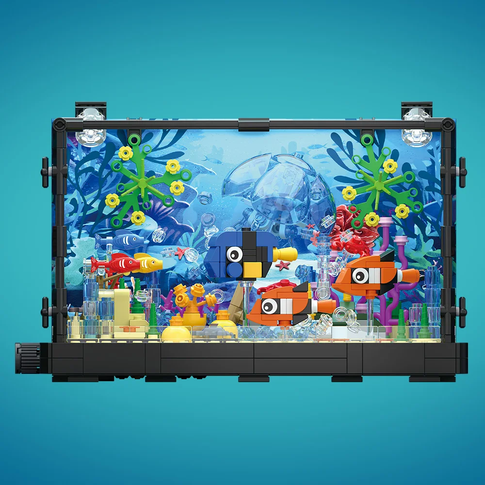 Набор строительных блоков для  – обзор и цена Aquarium Fish Lego
