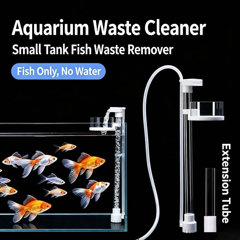 Съемный пневматический очистит – обзор и цена Cleaner Fish Aquarium
