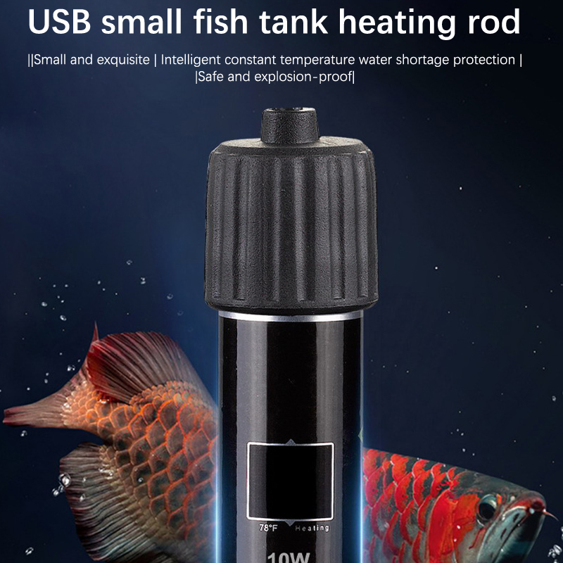 1 шт. USB мини нагревательный  – обзор и цена Aquarium Heater Submersible
