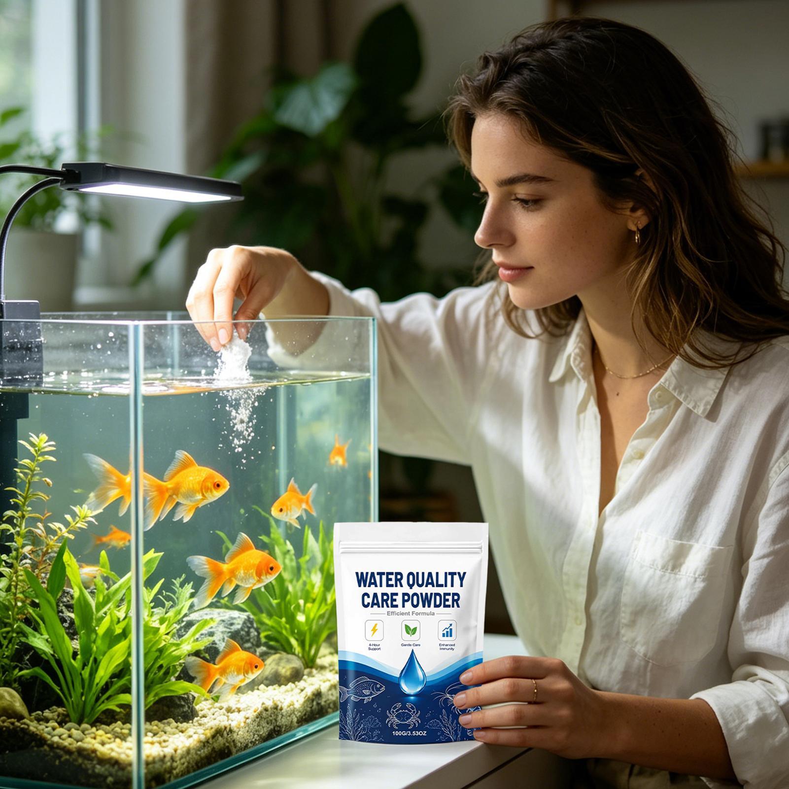 100 г порошкового очистителя в – обзор и цена Cleaner Fish Aquarium