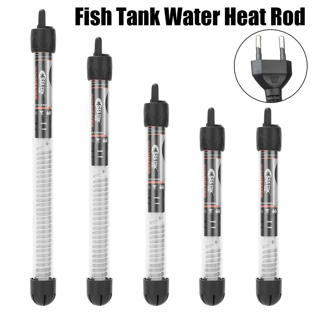 1 шт., 25 Вт/50 Вт/100 Вт/200  – обзор и цена Aquarium Heater Submersible