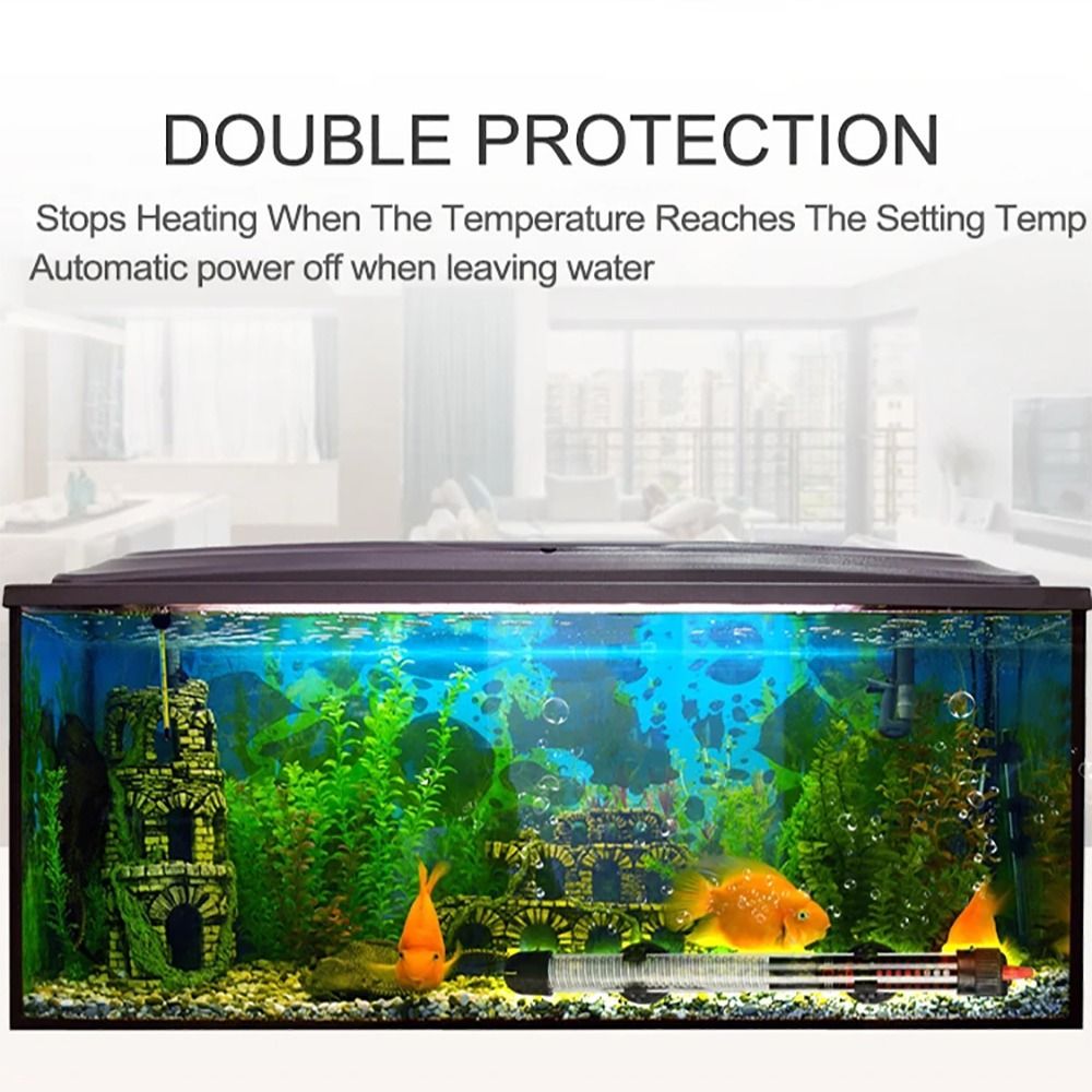 1 шт., 25 Вт/50 Вт/100 Вт/200  – обзор и цена Aquarium Heater Submersible