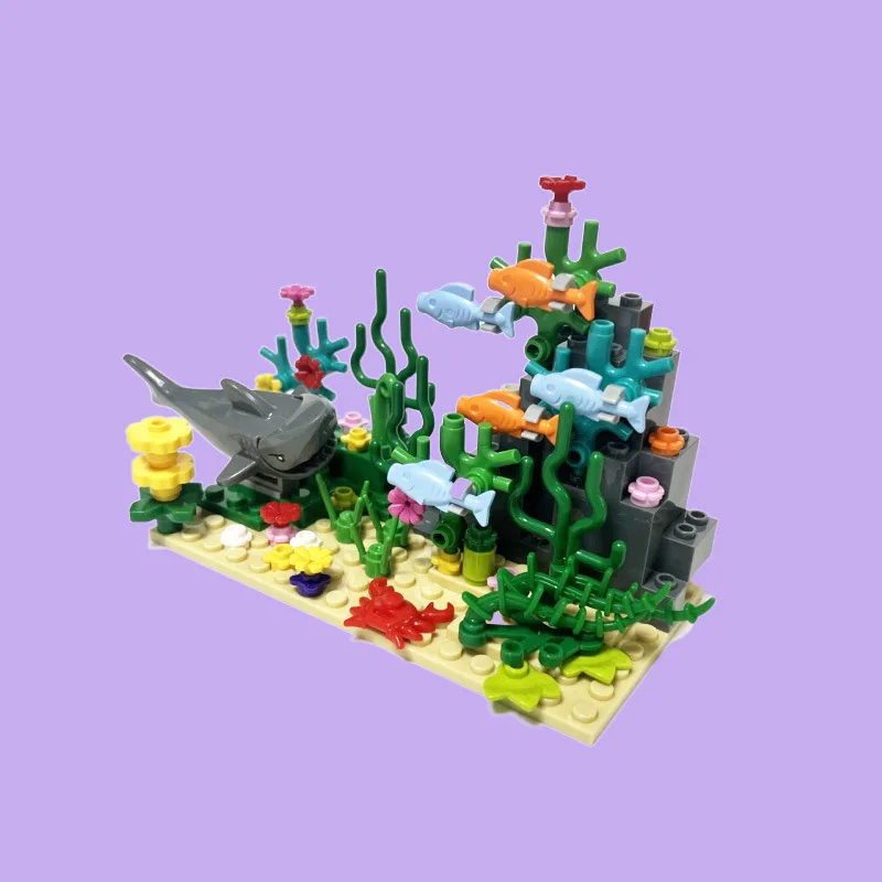 Городской конструктор MOC: Под – обзор и цена Aquarium Fish Lego