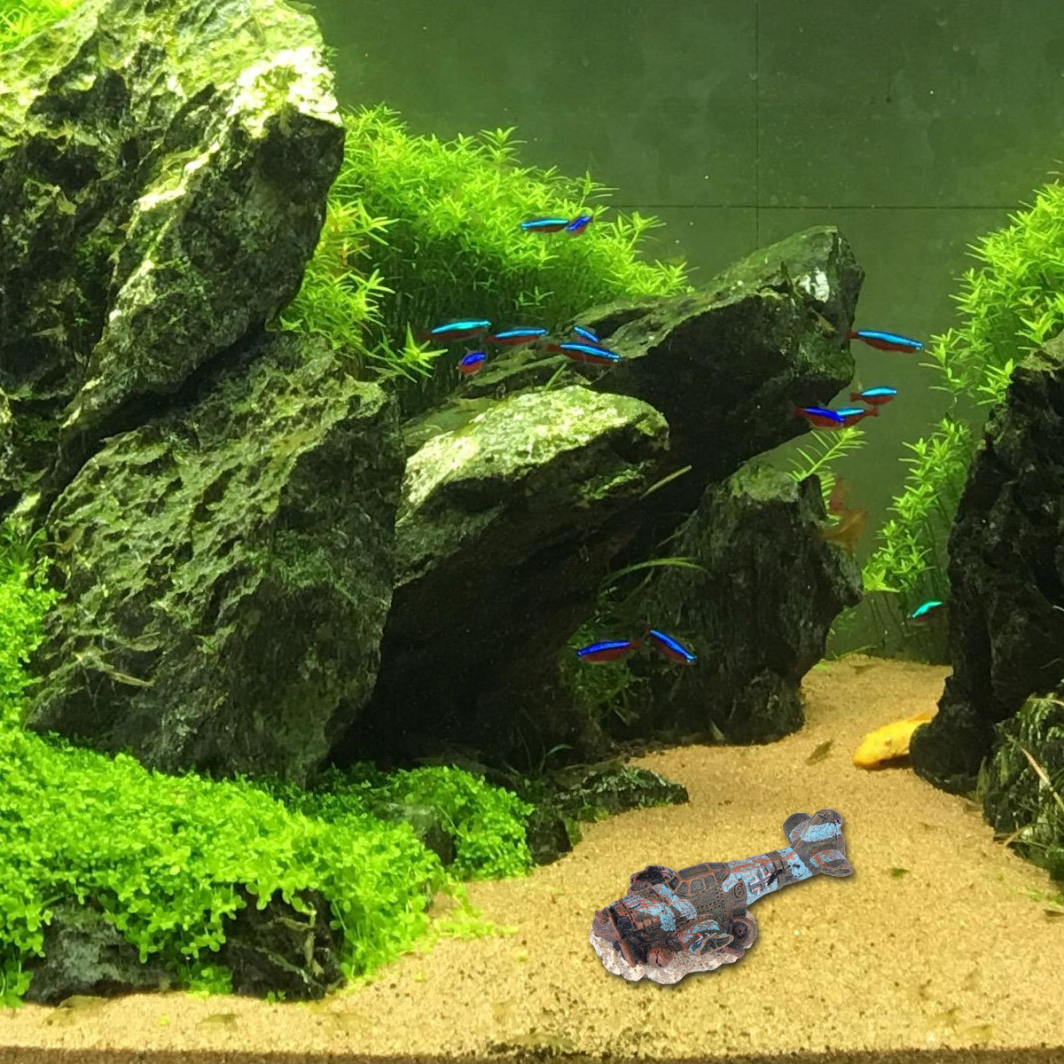 Мини-смола, аквариум, самолет, – обзор и цена Aquarium Fish Unique